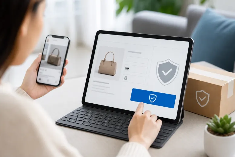 Secure online checkout